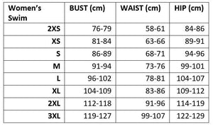 Beach Waves Surfsuit - Women’s One Piece Long Sleeved Sunsmart and Sustainable Surfsuit